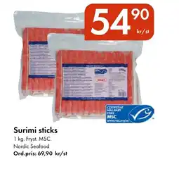 Snabbgross Surimi sticks erbjuda