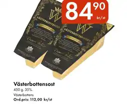 Snabbgross Västerbottensost erbjuda