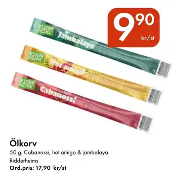 Snabbgross Ölkorv erbjuda
