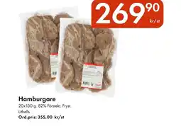 Snabbgross LITHELLS Hamburgare erbjuda