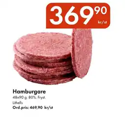 Snabbgross LITHELLS Hamburgare erbjuda