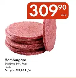Snabbgross LITHELLS Hamburgare erbjuda