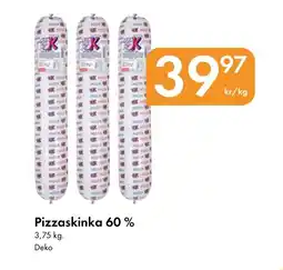 Snabbgross DEKO Pizzaskinka 60 % erbjuda
