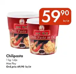Snabbgross MAE PLAY Chilipasta erbjuda