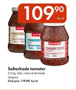Snabbgross Soltorkade tomater erbjuda