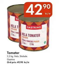 Snabbgross GASTRINO Tomater erbjuda
