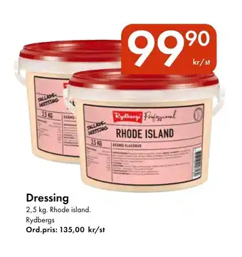 Snabbgross RYDBERGS Dressing erbjuda