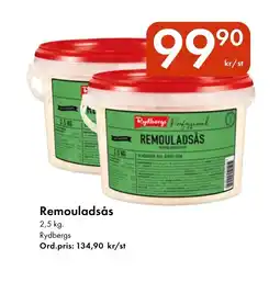 Snabbgross RYDBERGS Remouladsås erbjuda
