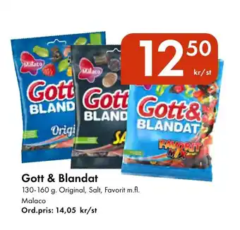 Snabbgross MALACO Gott & blandat erbjuda