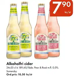 Snabbgross SOMERSBY Alkoholfri cider erbjuda