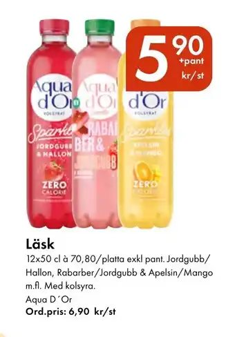 Snabbgross AQUA D'OR Läsk erbjuda