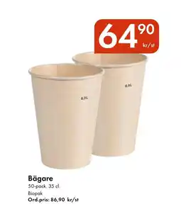 Snabbgross Bägare erbjuda