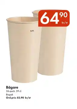 Snabbgross Bägare erbjuda