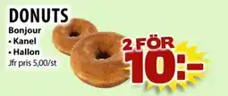 Matvärlden Tensta Donuts erbjuda