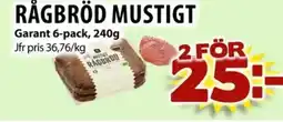 Matvärlden Tensta Rågbröd mustigt erbjuda
