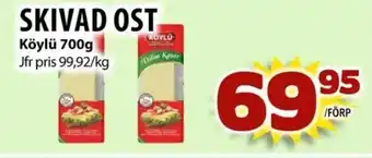 Matvärlden Tensta KOYLU Skivad ost erbjuda