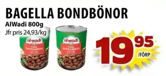 Matvärlden Tensta ALWADI Bagella bondbönor erbjuda