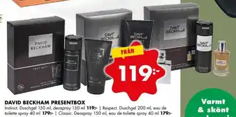 David Beckham Presentbox 150ml