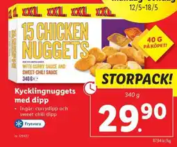 Lidl 15 Chicken Nuggets erbjuda