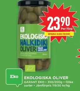 Willys EKOLIGISKA OLIVER erbjuda
