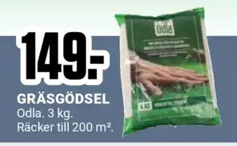 ÖoB GRÄSGÖDSEL erbjuda