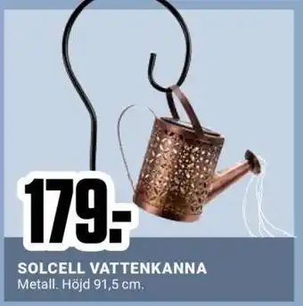 ÖoB SOLCELL VATTENKANNA erbjuda
