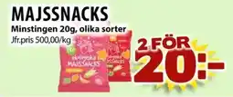 Matvärlden Tensta Majssnacks erbjuda