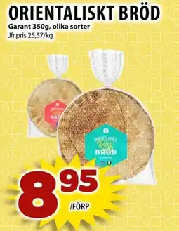 Matvärlden Tensta GARANT Orientaliskt bröd erbjuda