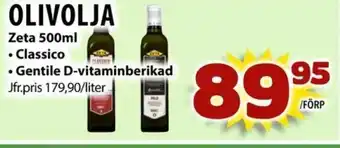 Matvärlden Tensta ZETA Olivolja erbjuda