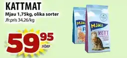 Matvärlden Tensta MJAU Kattmat erbjuda