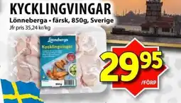 Matvärlden Tensta Kycklingvingar erbjuda
