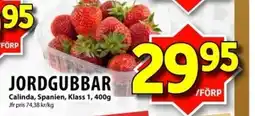 Matvärlden Tensta Jordgubbar erbjuda