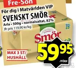 Matvärlden Tensta ARLA Svenskt smör erbjuda