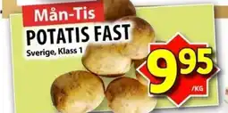 Matvärlden Tensta Potatis fast erbjuda