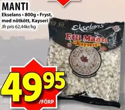 Matvärlden Tensta EKSELANS Manti erbjuda