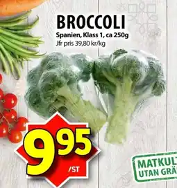 Matvärlden Tensta Broccoli erbjuda