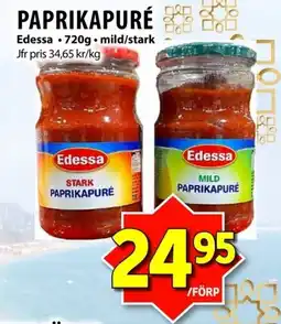Matvärlden Tensta EDESSA Paprikapuré erbjuda