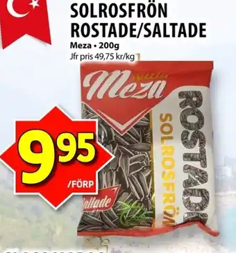 Matvärlden Tensta Solrosfrön rostade/saltade erbjuda