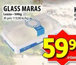 Matvärlden Tensta LEZZA Glass maras erbjuda