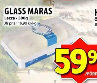 Matvärlden Tensta LEZZA Glass maras erbjuda