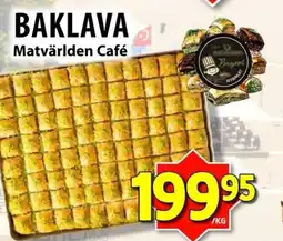 Matvärlden Tensta Baklava erbjuda