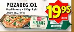 Matvärlden Tensta Pizzadeg xxl erbjuda