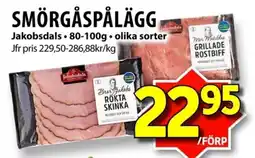 Matvärlden Tensta JAKOBSDALS Smörgåspålägg erbjuda