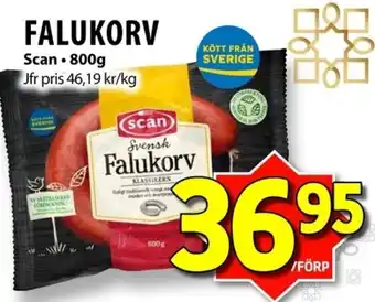 Matvärlden Tensta SCAN Falukorv erbjuda