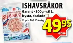 Matvärlden Tensta GARANT Ishavsräkor erbjuda