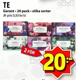 Matvärlden Tensta GARANT Te erbjuda