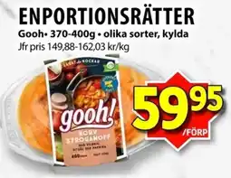 Matvärlden Tensta GOOH Enportionsrätter erbjuda