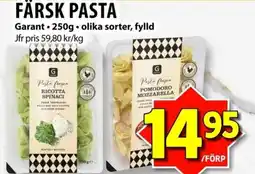 Matvärlden Tensta GARANT Färsk pasta erbjuda