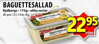 Matvärlden Tensta RYDBERGS Baguettesallad erbjuda