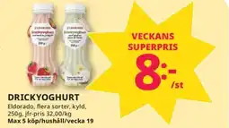 Tempo ELDORADO Drickyoghurt erbjuda